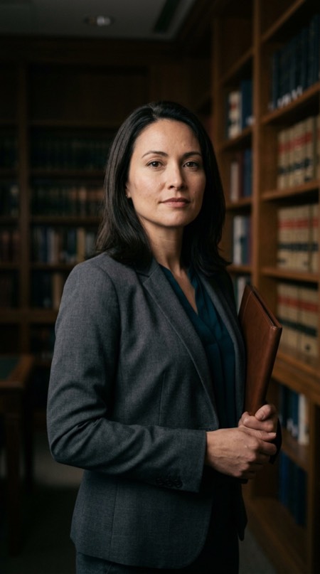 Courtroom Counsel Portrait pose reference photo