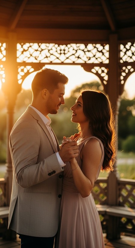 Gazebo Slow Dance pose reference photo