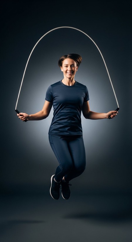 Jump Rope Motion pose reference photo
